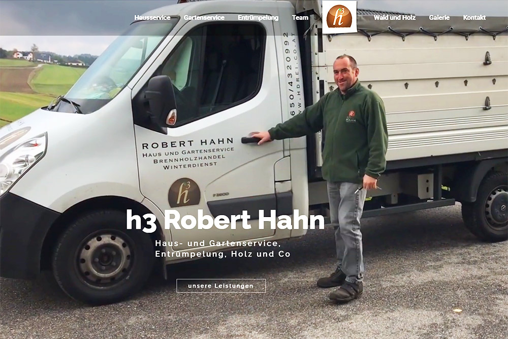 Hahn Robert h3 Hausservice, Holzhandel Hahn
