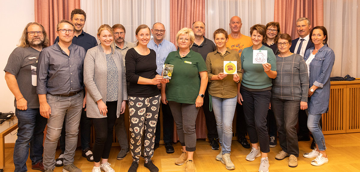 Bärentrail Gruppenfoto von der Gründungsversammlung 9.6.2022 Foto Martin Lugmayr/waldsoft